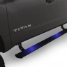 Выдвижные электрические пороги Nissan Titan/Titan XD 16-17 PowerStep AMP Research 76120-01A