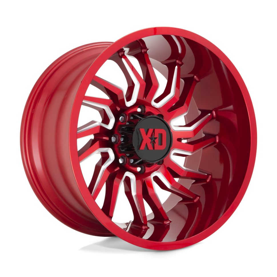 Колесный диск XD Wheels Tension Candy Red Milled 22x12 ET-44 XD85822287944N