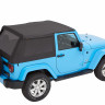 Мягкая крыша софт топ Jeep Wrangler JK 07-18 2 Door (Black Diamond) Trektop Bestop 5685235