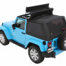 Мягкая крыша софт топ Jeep Wrangler JK 07-18 2 Door (Black Diamond) Trektop Bestop 5685235