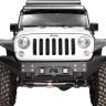Передний бампер Full Metal Jacket Jeep Wrangler JK 07-18 Fab Fours JK07-B1857-1