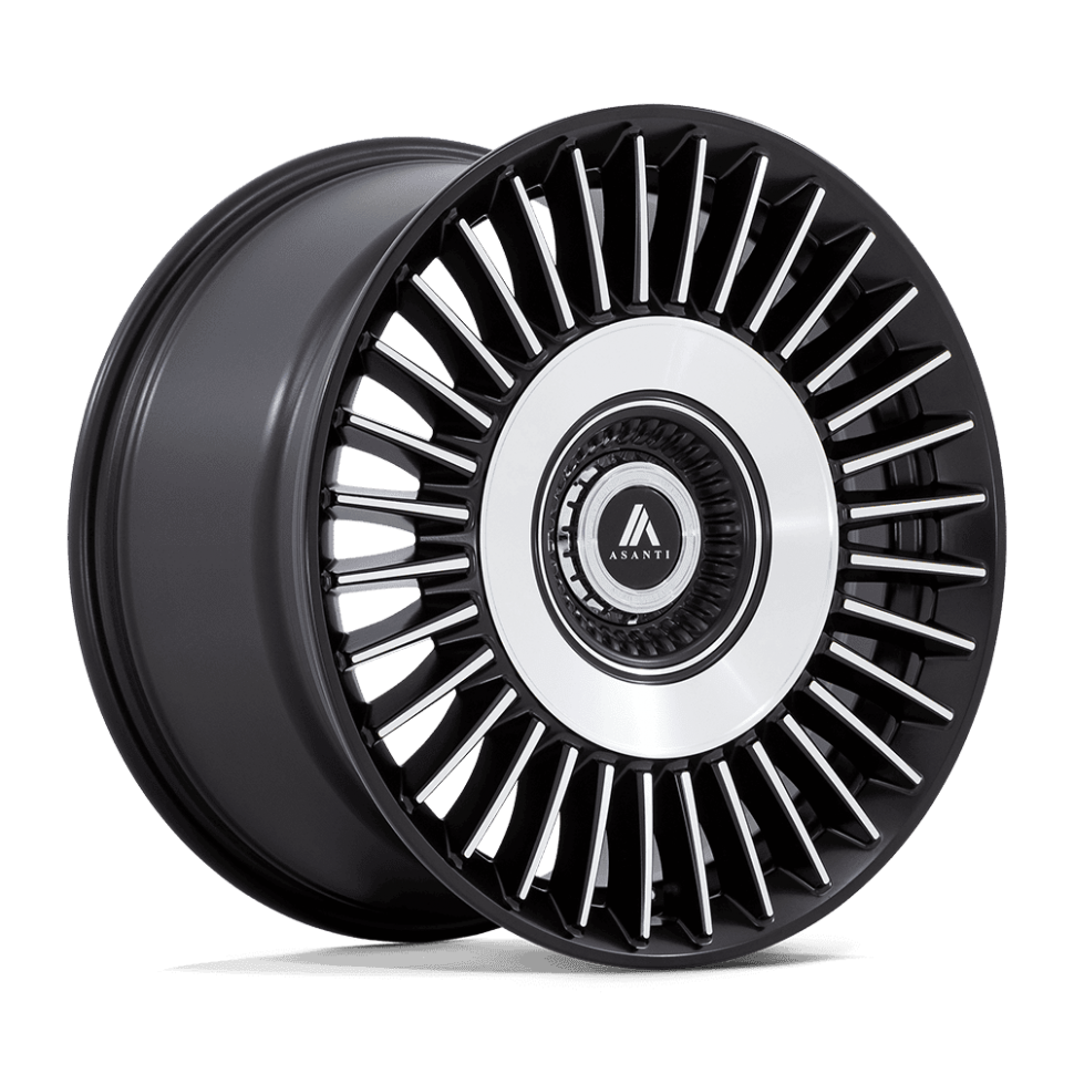 Колесный диск Asanti Wheels Tiara Satin Black Bright Mach Face 20x9 ET+27 AB040MD20905927
