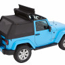 Мягкая крыша софт топ Jeep Wrangler JK 07-18 2 Door (Black Twill) Trektop Bestop 5685217