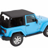 Мягкая крыша софт топ Jeep Wrangler JK 07-18 2 Door (Black Twill) Trektop Bestop 5685217