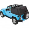 Мягкая крыша софт топ Jeep Wrangler JK 07-18 2 Door (Black Twill) Trektop Bestop 5685217