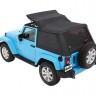 Мягкая крыша софт топ Jeep Wrangler JK 07-18 2 Door (Black Twill) Trektop Bestop 5685217