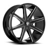 Колесный диск DUB Wheels Push S109 Gloss Black Milled 20x8.5 ET+35 S109208502+35