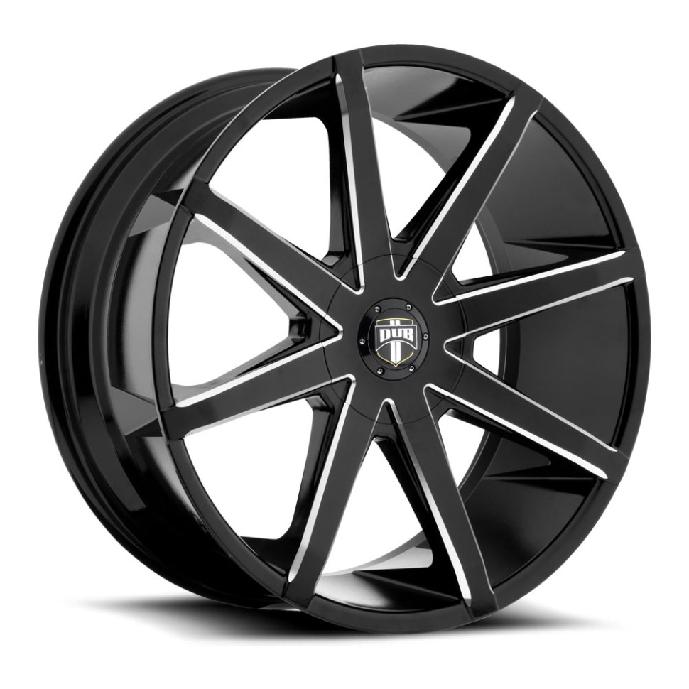 Колесный диск DUB Wheels Push S109 Gloss Black Milled 20x8.5 ET+35 S109208502+35