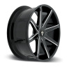 Колесный диск DUB Wheels Push S109 Gloss Black Milled 20x8.5 ET+35 S109208502+35