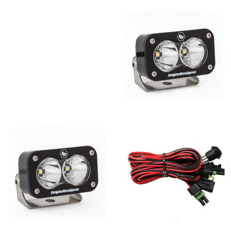 Дополнительные LED фары 2.93"x1.68" Дальний свет (пара) S2 Pro LED Light Baja Designs 487801