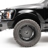 Передний бампер с защитной дугой Black Steel Elite Ford F-150 09-14 Fab Fours FF09-R1960-1