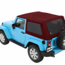 Мягкая крыша софт топ Jeep Wrangler JK 07-18 2 Door (Crushed Red Pepper) Trektop Bestop 5685268