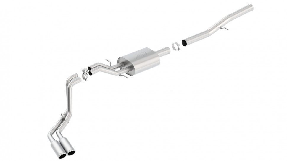 Выхлопная система Chevrolet Silverado/GMC Sierra 1500 14-19 Borla 140576