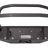 Передний бампер Premium с дугами Dodge Ram 1500 13-18 Fab Fours DR13-F2950-1