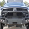 Передний бампер Premium с дугами Dodge Ram 1500 13-18 Fab Fours DR13-F2950-1