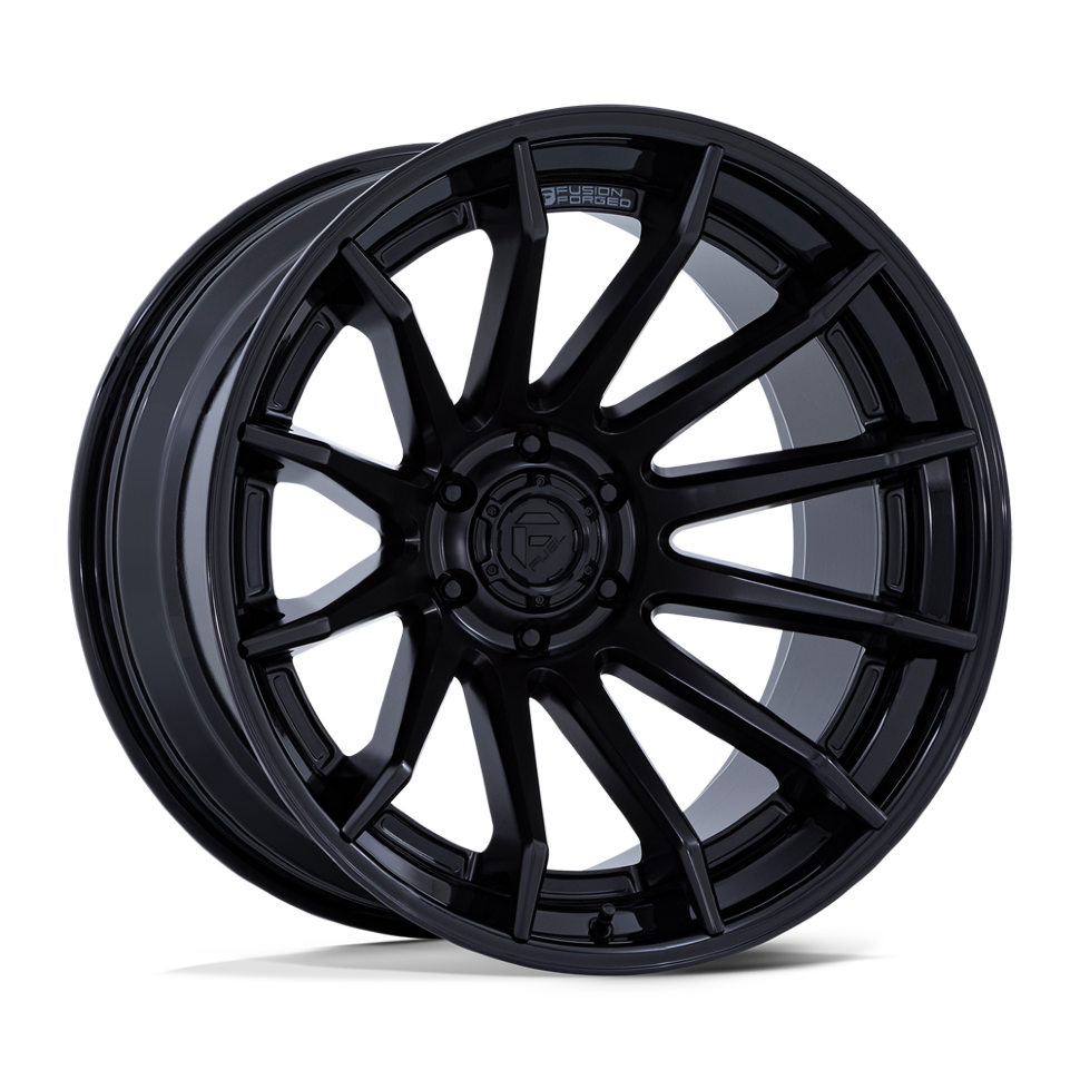 Колесный диск Fuel Off Road Burn Matte Black W/Gloss Black Lip 22x12 ET-44 FC403MX22126344N