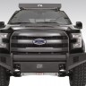 Передний бампер Black Steel Elite Ford F-150 09-14 Fab Fours FF09-R1961-1