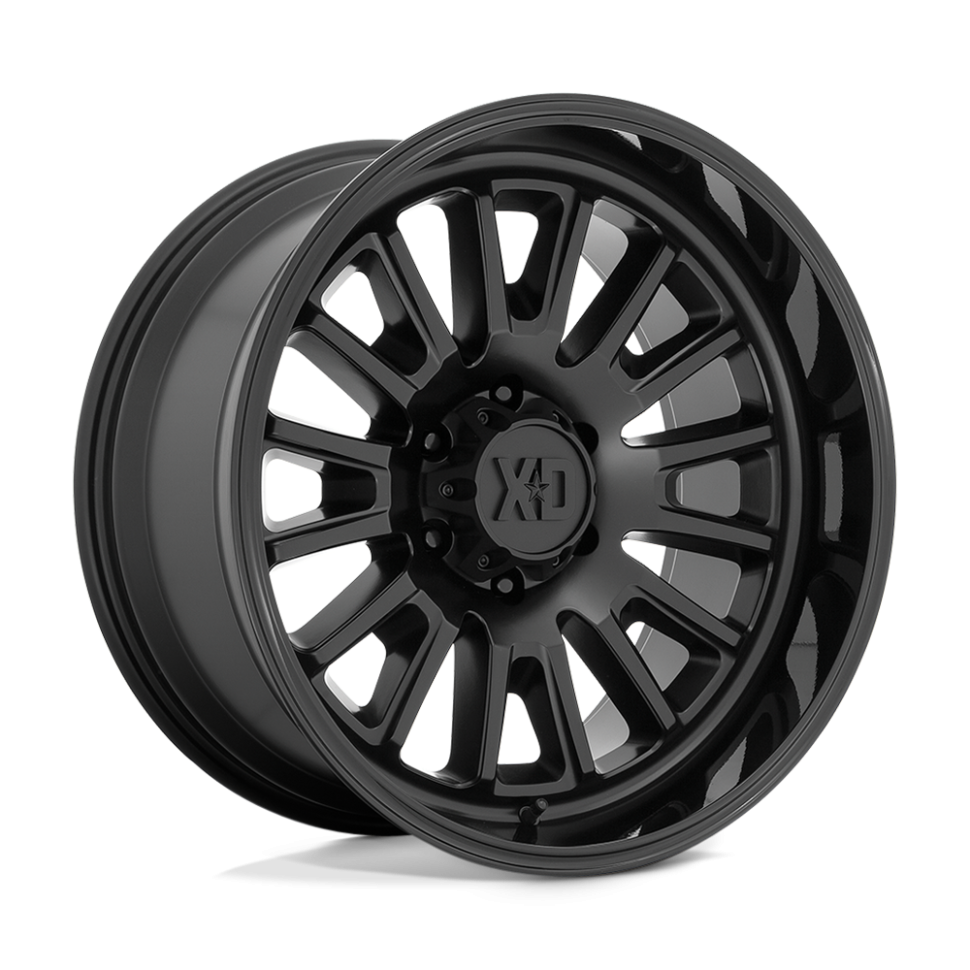Колесный диск XD Wheels Rover Satin Black W/Gloss Black Lip 24x12 ET-44 XD86424268744N