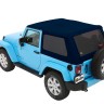 Мягкая крыша софт топ Jeep Wrangler JK 07-18 2 Door (Navy Blue) Trektop Bestop 5685269