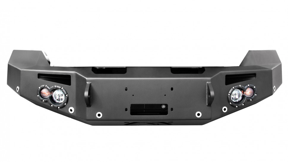 Передний бампер Premium Dodge Ram 1500 13-18 Fab Fours DR13-F2951-1