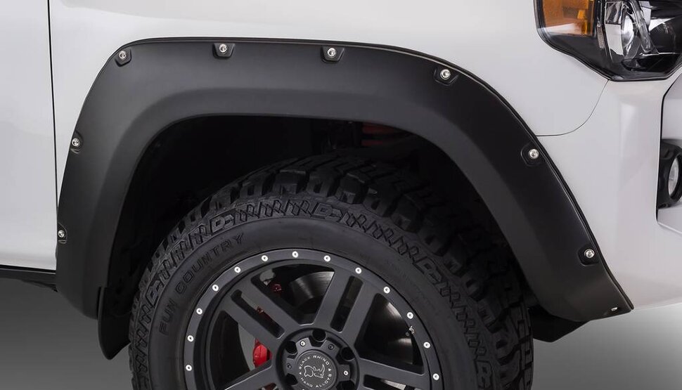Расширители колесных арок Toyota 4Runner 14-24 перед 2шт. Pocket Style Bushwacker 30045-02
