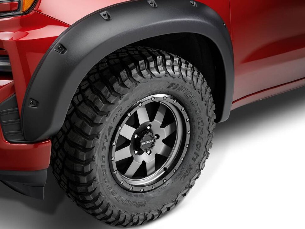 Расширители колесных арок Toyota Tacoma 16-23 к-кт 4 шт. Forge Bushwacker 38125-08