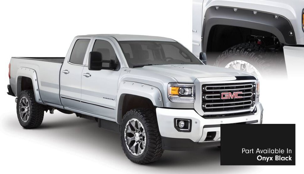 Расширители колесных арок GMC Sierra 1500 19-25 к-кт 4 шт. Pocket Painted Bushwacker 40909-34