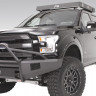 Передний бампер с центральной дугой Black Steel Elite Ford F-150 09-14 Fab Fours FF09-R1962-1