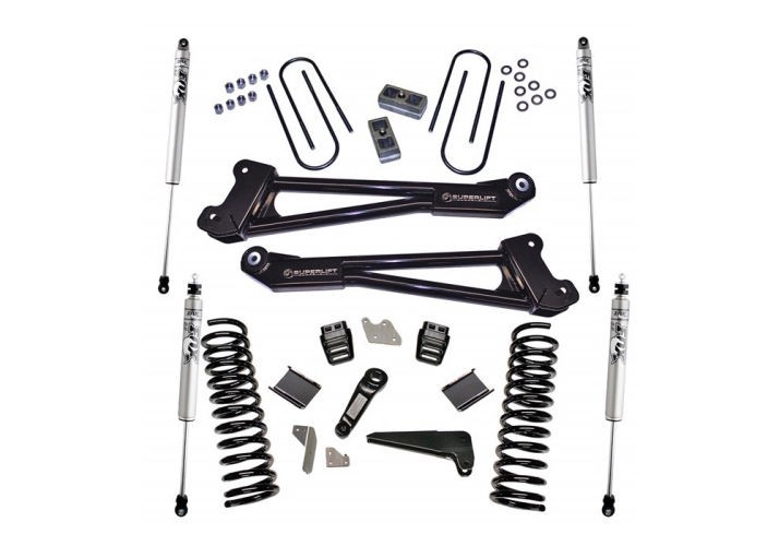Лифт комплект подвески 4" Dodge Ram 3500 13-18 (Fox 2.0 Shocks) Superlift K144F