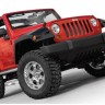 Расширители колесных арок Jeep Wrangler JK 07-18 к-кт 2 шт перед Max Coverage Pocket Style Bushwacker 10045-02