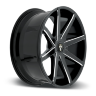 Колесный диск DUB Wheels Push S109 Gloss Black Milled 20x8.5 ET+35 S109208552+35