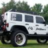 Калитка запасного колеса Jeep Wrangler JK 07-18 Fab Fours JP-Y1261T-1