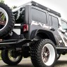 Калитка запасного колеса Jeep Wrangler JK 07-18 Fab Fours JP-Y1261T-1