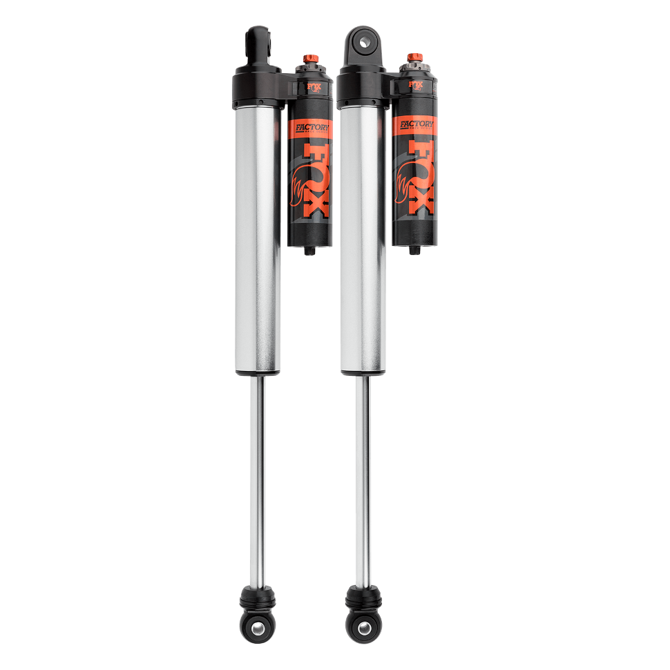 Амортизатор задний с резервуаром регулируемый Ford F-250/F-350 17-25 Factory Race Series 2.5 Lift 4-6" Fox Shocks 883-26-042 Пара