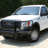 Передний бампер с защитной дугой Black Steel Ford F-150 21-22 Fab Fours FF21-K5060-1