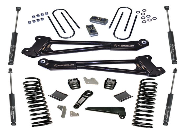 Лифт комплект подвески 4" Dodge Ram 3500 13-18 (Shadow Shocks) Superlift K144