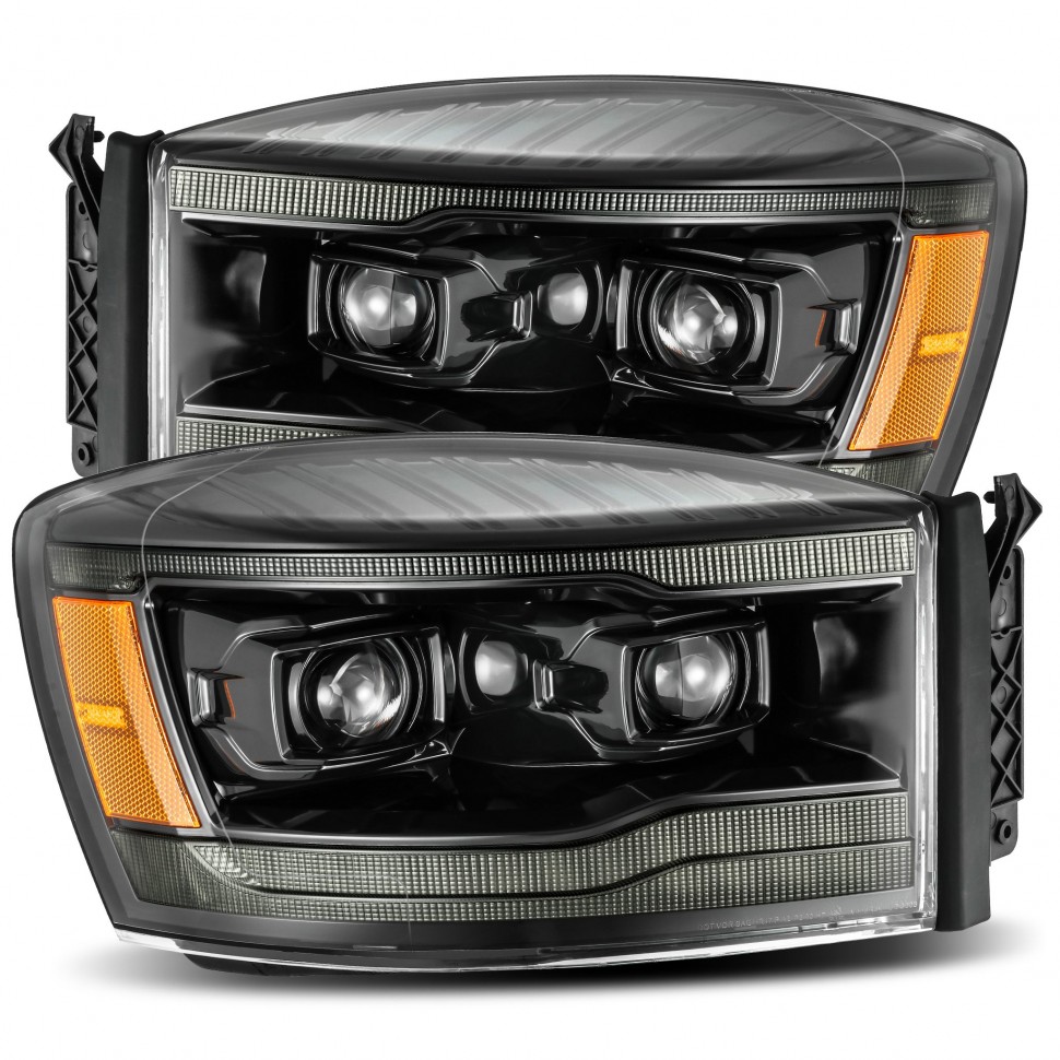 Комплект передних фар Dodge Ram 1500/2500/3500 06-09 PRO-Series AlphaRex 880530