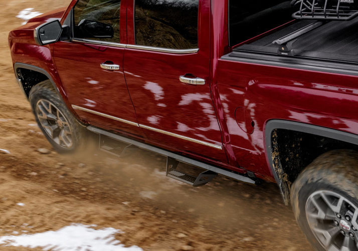 Боковые пороги Dodge Ram 2500/3500 10-18 Crew Cab Predator Pro N-FAB PRD1077CC-TX