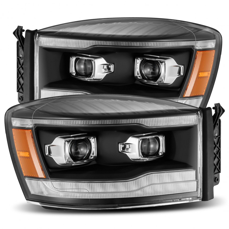 Комплект передних фар Dodge Ram 1500/2500/3500 06-09 PRO-Series AlphaRex 880532