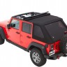 Мягкая крыша софт топ Jeep Wrangler JK 07-18 4 Door (Black Diamond) Trektop Bestop 5685335