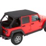 Мягкая крыша софт топ Jeep Wrangler JK 07-18 4 Door (Black Diamond) Trektop Bestop 5685335