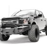 Передний бампер Premium с центаральной дугой Ford F-150 18-20 Fab Fours FF18-H4552-1