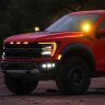 Комплект дополнительных фар на стойку Ford F150 21-23 Raptor DSS Rigid Industries 46737