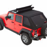 Мягкая крыша софт топ Jeep Wrangler JK 07-18 4 Door (Black Twill) Trektop Bestop 5685317