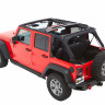 Мягкая крыша софт топ Jeep Wrangler JK 07-18 4 Door (Black Twill) Trektop Bestop 5685317