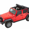 Мягкая крыша софт топ Jeep Wrangler JK 07-18 4 Door (Black Twill) Trektop Bestop 5685317