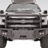 Передний бампер Premium с дугами Ford F-150 15-17 Fab Fours FF15-H3250-1