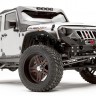 Бампер Передний Grumper Stubby Jeep Wrangler JK 07-18 Fab Fours GR1000-1