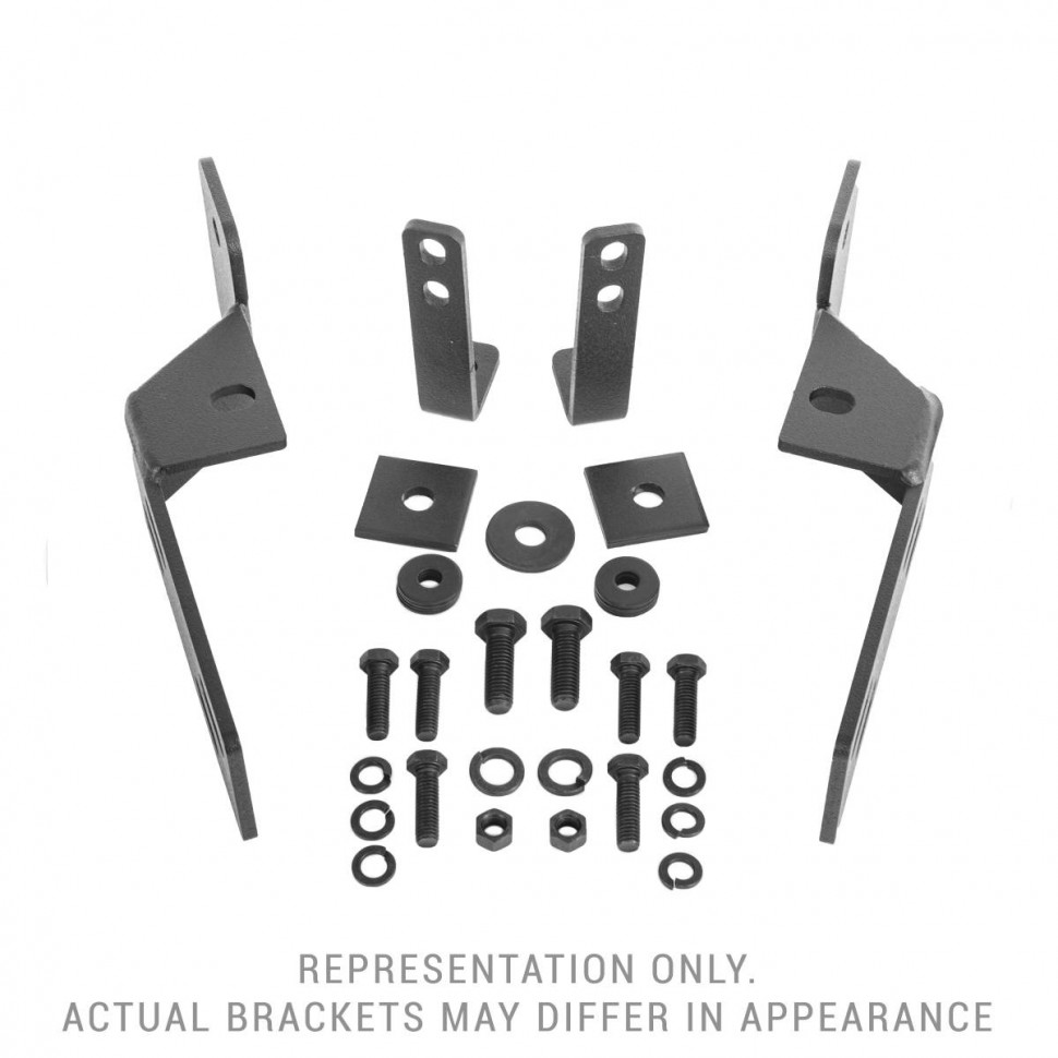 Комплект креплений кенгурятника RC4 или защиты днища RC3 Dodge Ram 1500 19-22 RC4 RC3 Brackets Go Rhino 566660TK