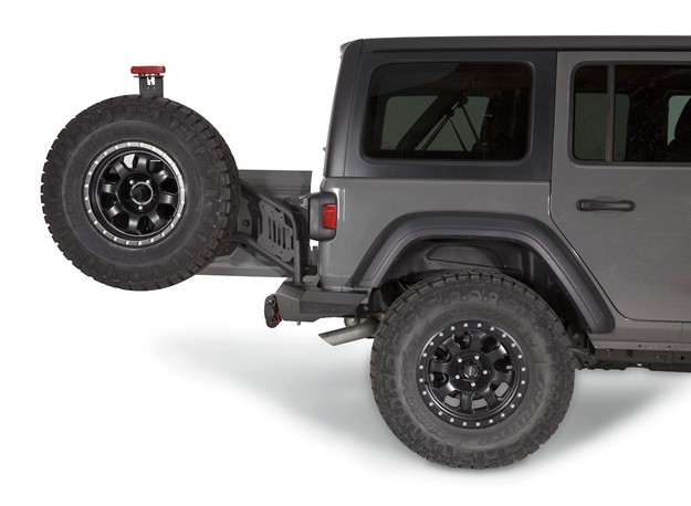 Выносное крепление запасного колеса WARN Jeep Wrangler JL (Warn, 102255)